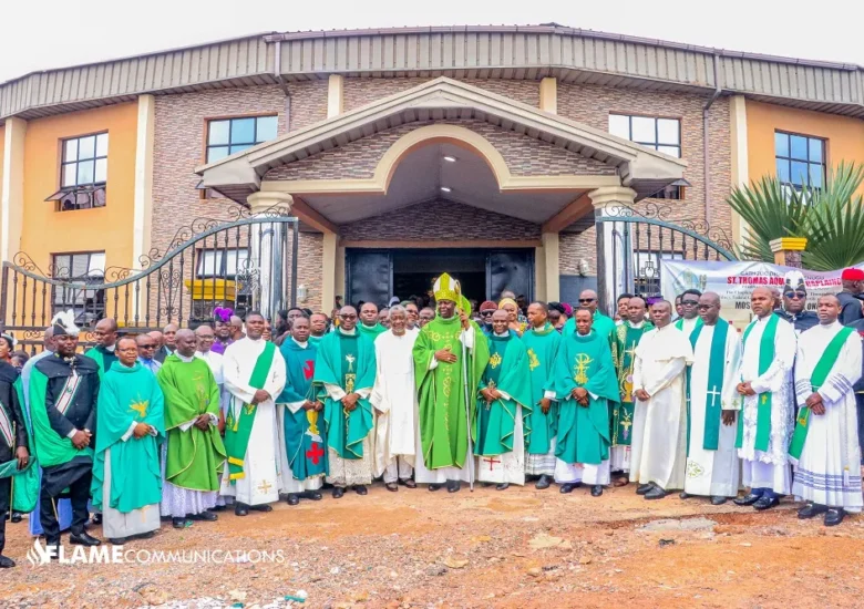 Bishop’s Pastoral Visit to St. Thomas Aquinas Chaplaincy Highlights the incredible Philanthropy of Sir Paul Erinne